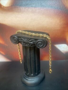 🍇MONET Twisted Rope Chain Design Bracelet Two-tone Gold and Silver Size 7
